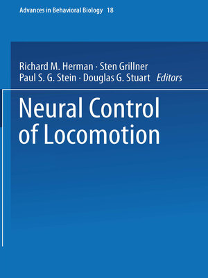 cover image of Neural Control of Locomotion
